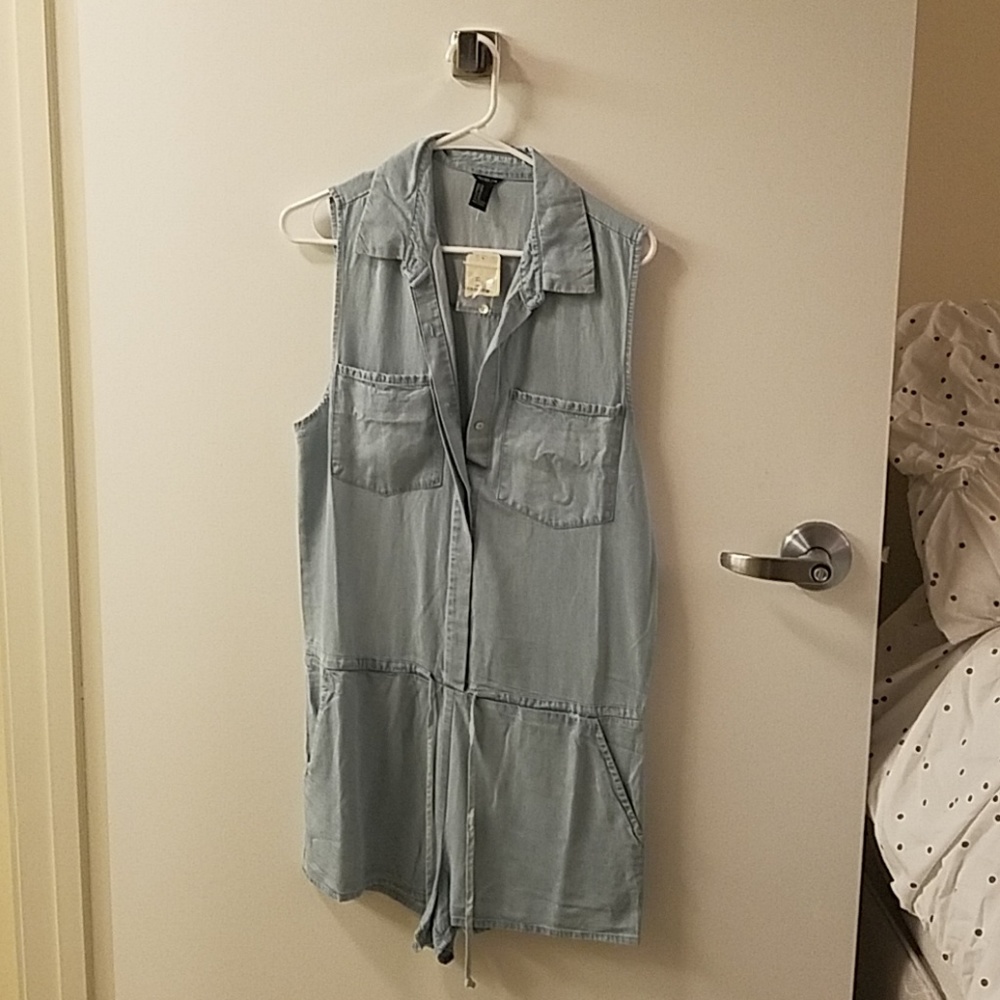 Baby Blue Romper